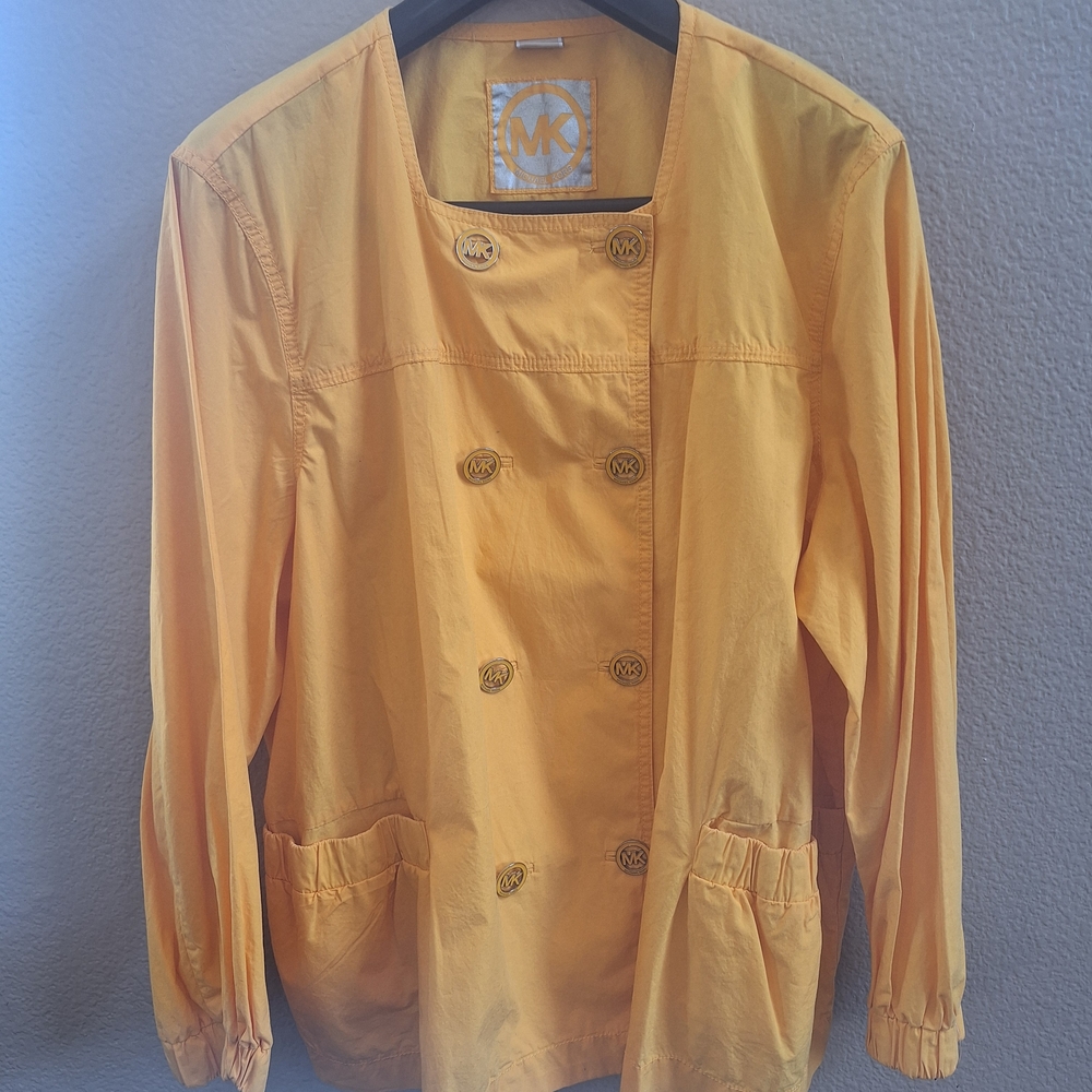 Michael Kors Women's Mustard Utility Jacket